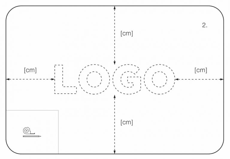 montáž 3D loga, Podrobný postup, ako správne nalepiť 3D logo